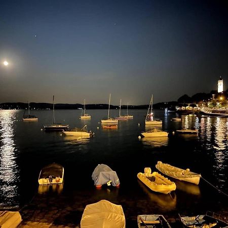 Appartamento Al Lago Lesa Exteriör bild